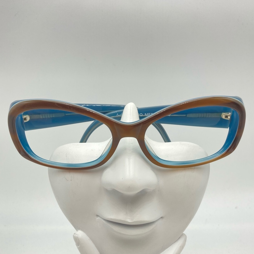 Intrigue Brown Oval Sunglasses Frames